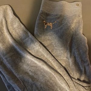 Gray victoria secret sweatpants